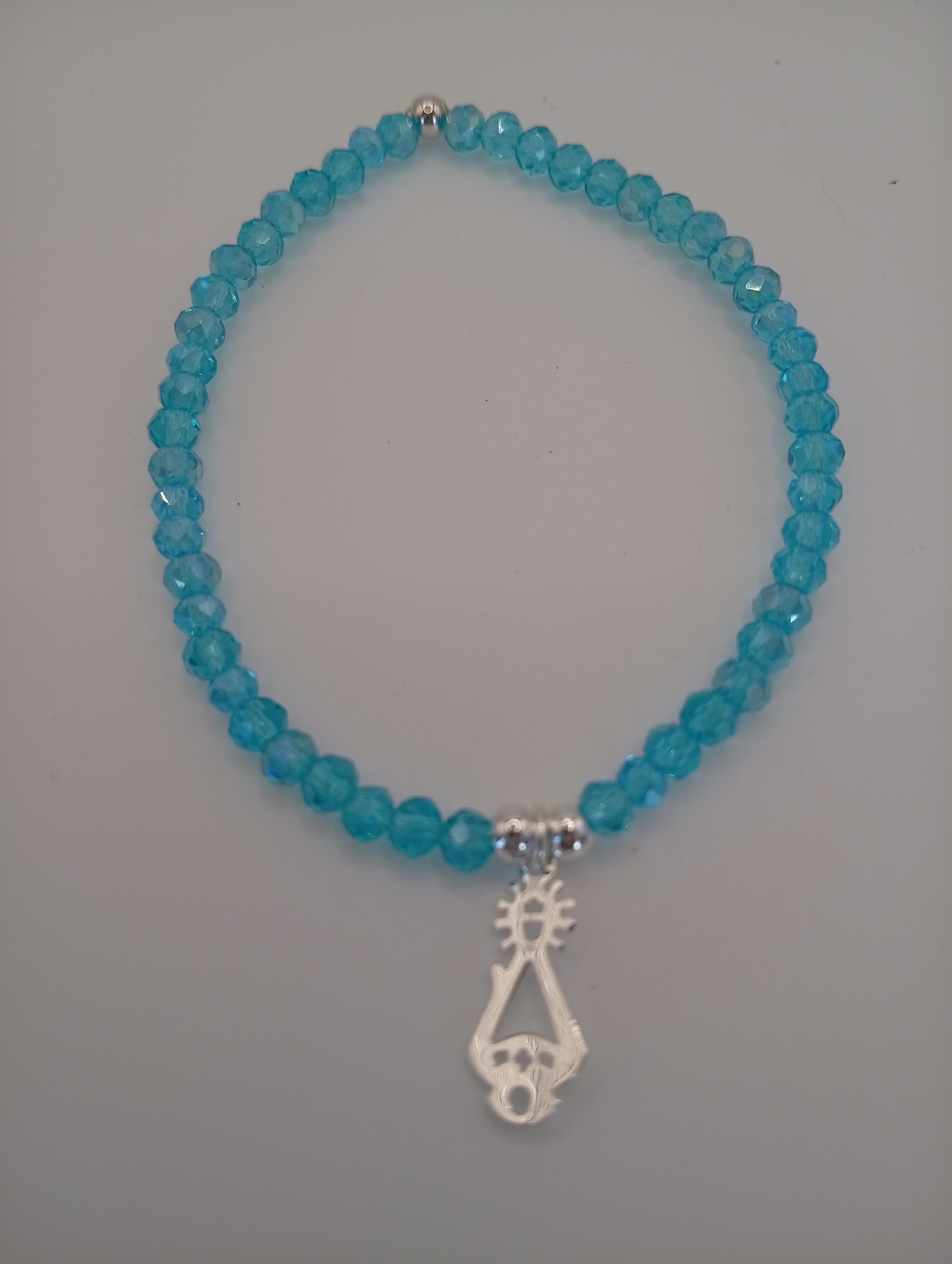 Imagen 4 de 10: Pulsera de cristal checo y plata