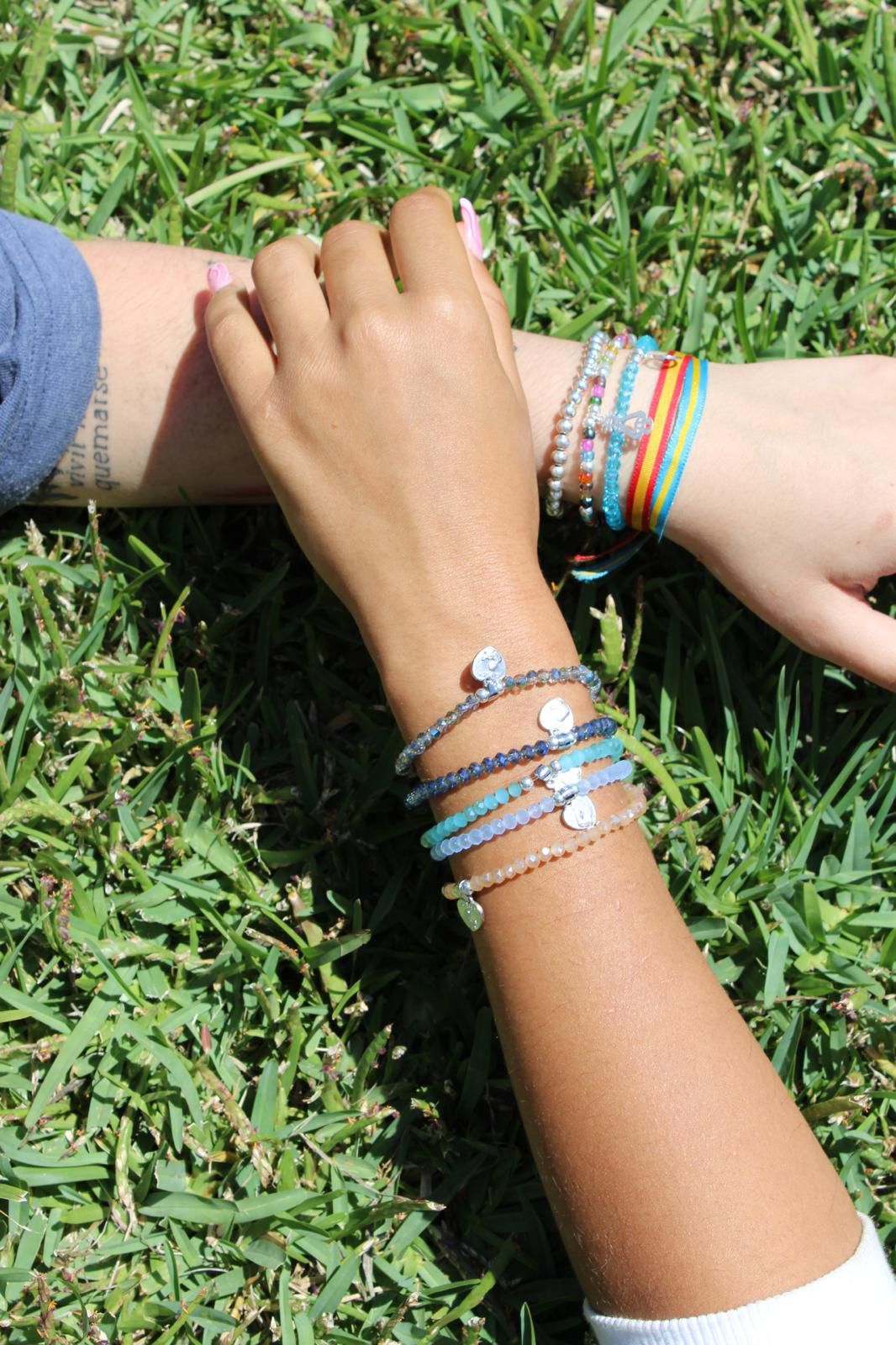 Imagen 6 de 10: Pulsera de cristal checo y plata